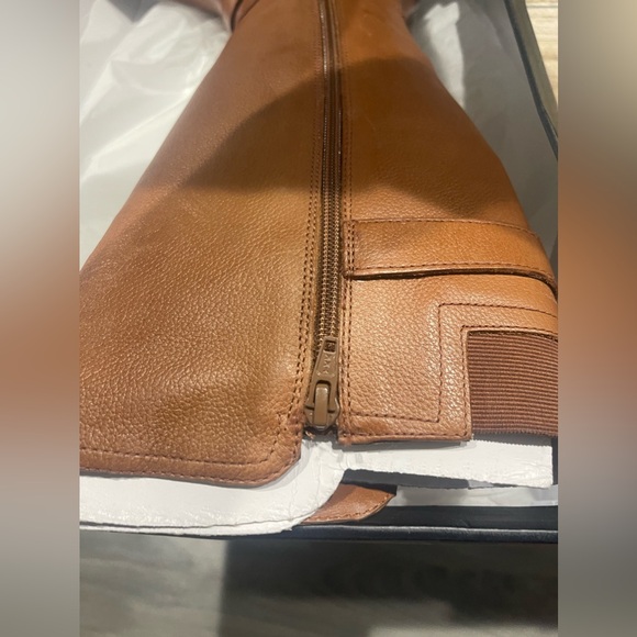 NEW Naturalizer Casual Jean Leather Riding Boots NEW 🤎 - Picture 6 of 9